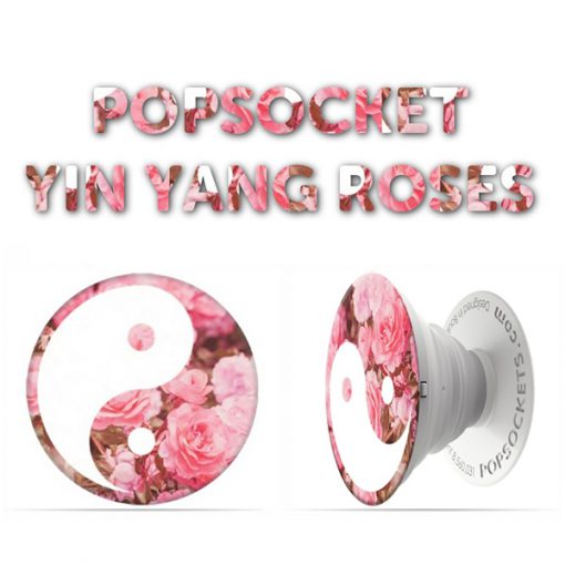 پاپ سوکت یین یانگ گل سرخی Yin Yung Rose PopSocket