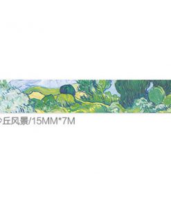 چسب کاغذ رولی تزئینی نقاشی ونگوگ
