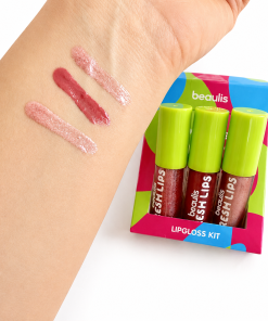 پک ۳ عددی رژ لب مایع شاین Beauliss Fresh Lips